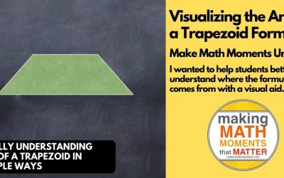 Visualizing the Area of a Trapezoid Formula
