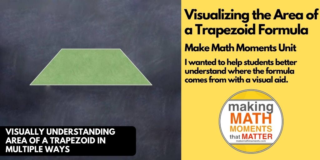 Visualizing the Area of a Trapezoid Formula