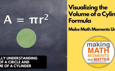 Visualizing the Volume of a Cylinder Formula