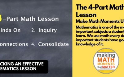 The 4-Part Math Lesson