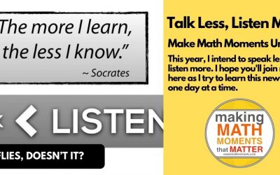 Talk Less, Listen More