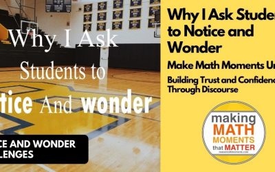 Why I Ask Students to Notice and Wonder