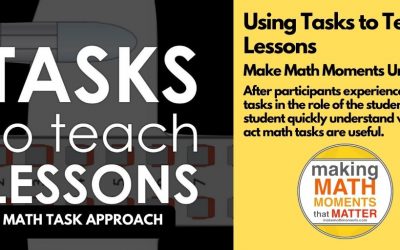 Using Tasks to Teach Lessons