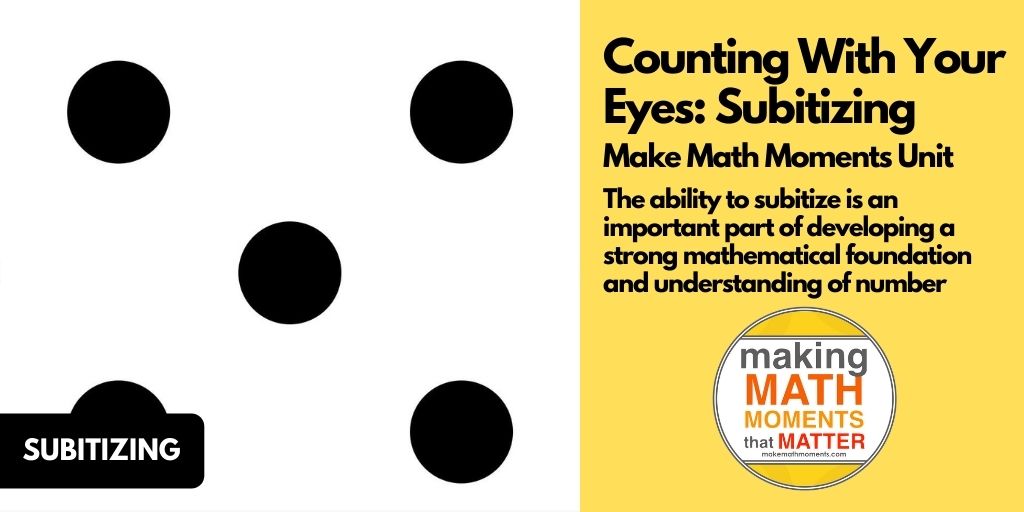Counting With Your Eyes: Subitizing