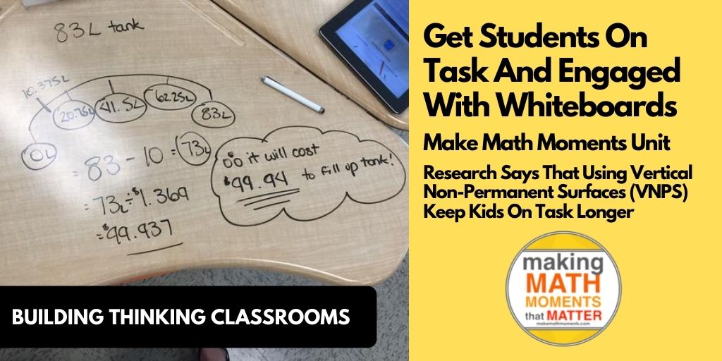 Get Students On Task And Engaged With Whiteboards