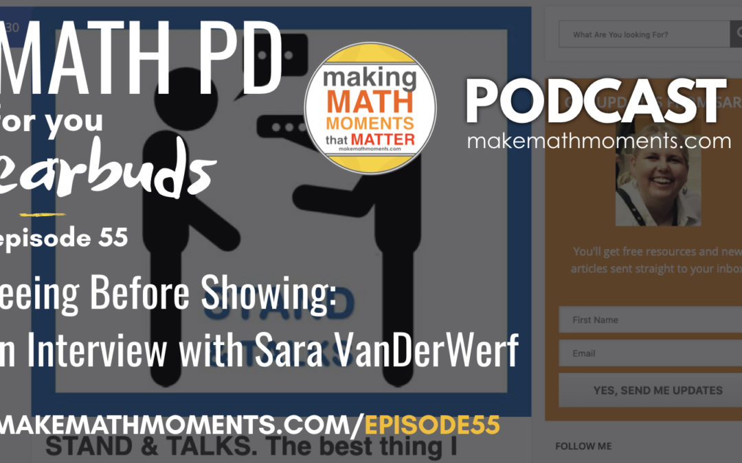 Episode #55 – Seeing Before Showing: An Interview with Sara VanDerWerf