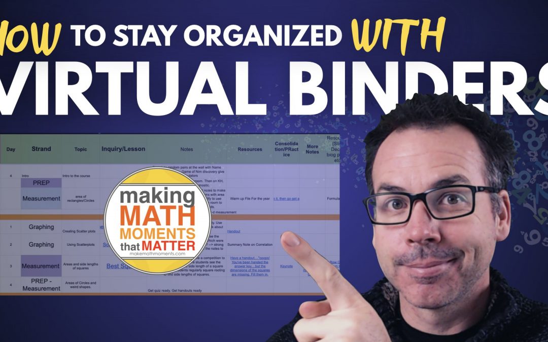 How To Organize Your Lessons & Courses with Virtual Binders