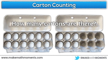 Fraction Constructs - Egg Cartons - Part-Whole Relationship