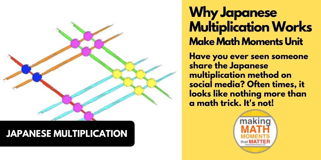 Why Japanese Multiplication Works