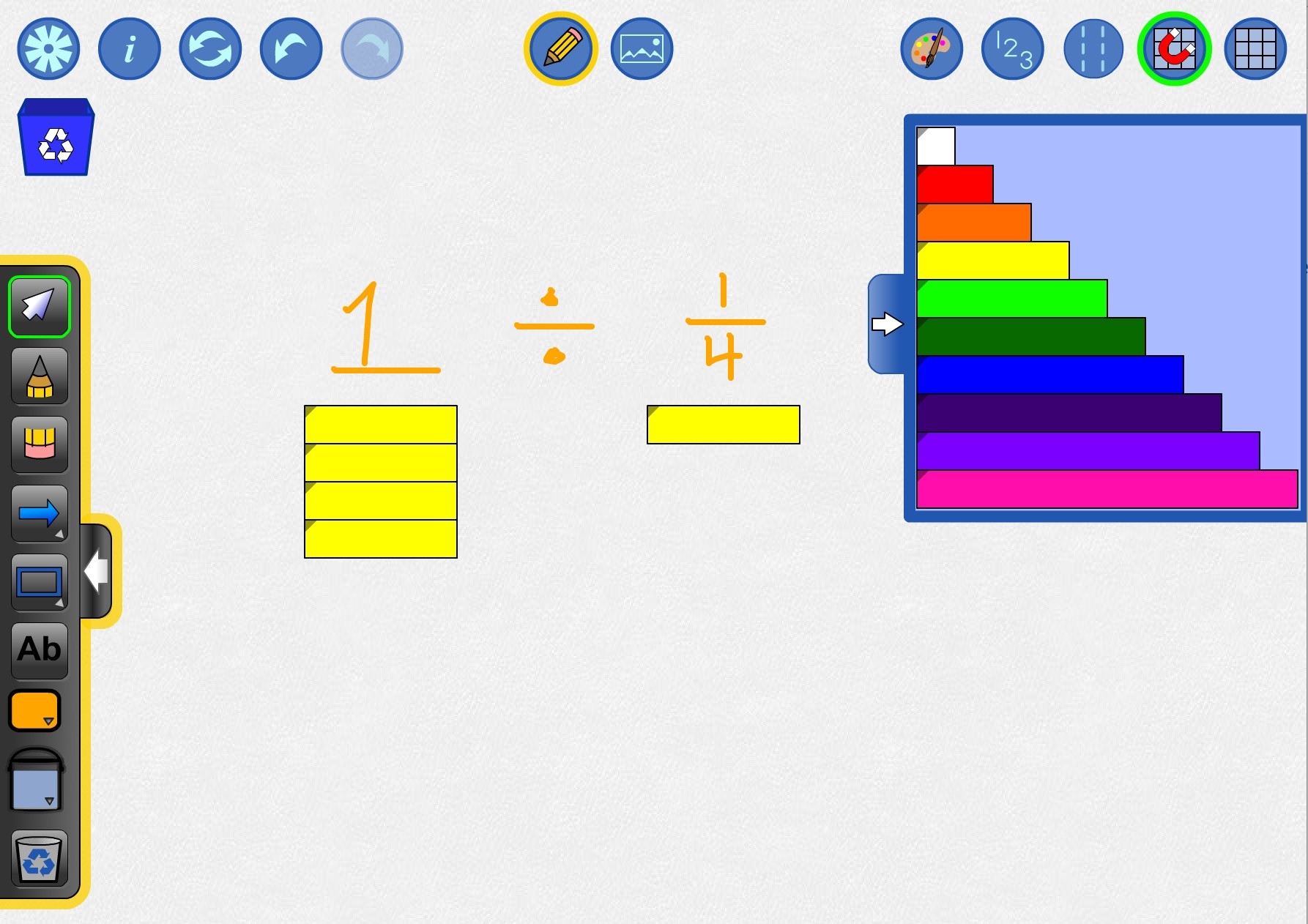 Mathies Relational Rods 1 divided by 1:4