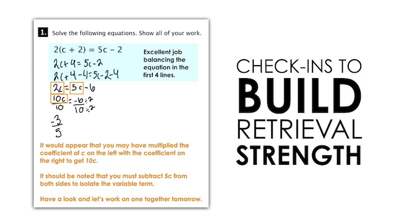 Spiralling Your Math Curriculum - Check Ins to Build Retrieval Strength