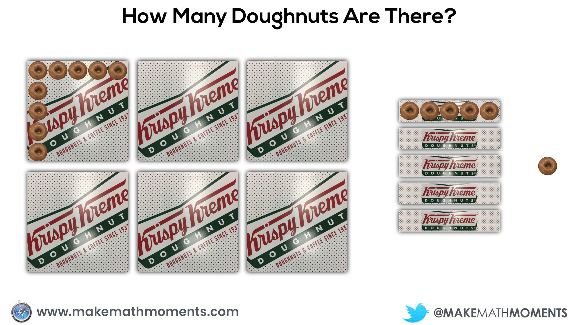 5 doughnuts in each box