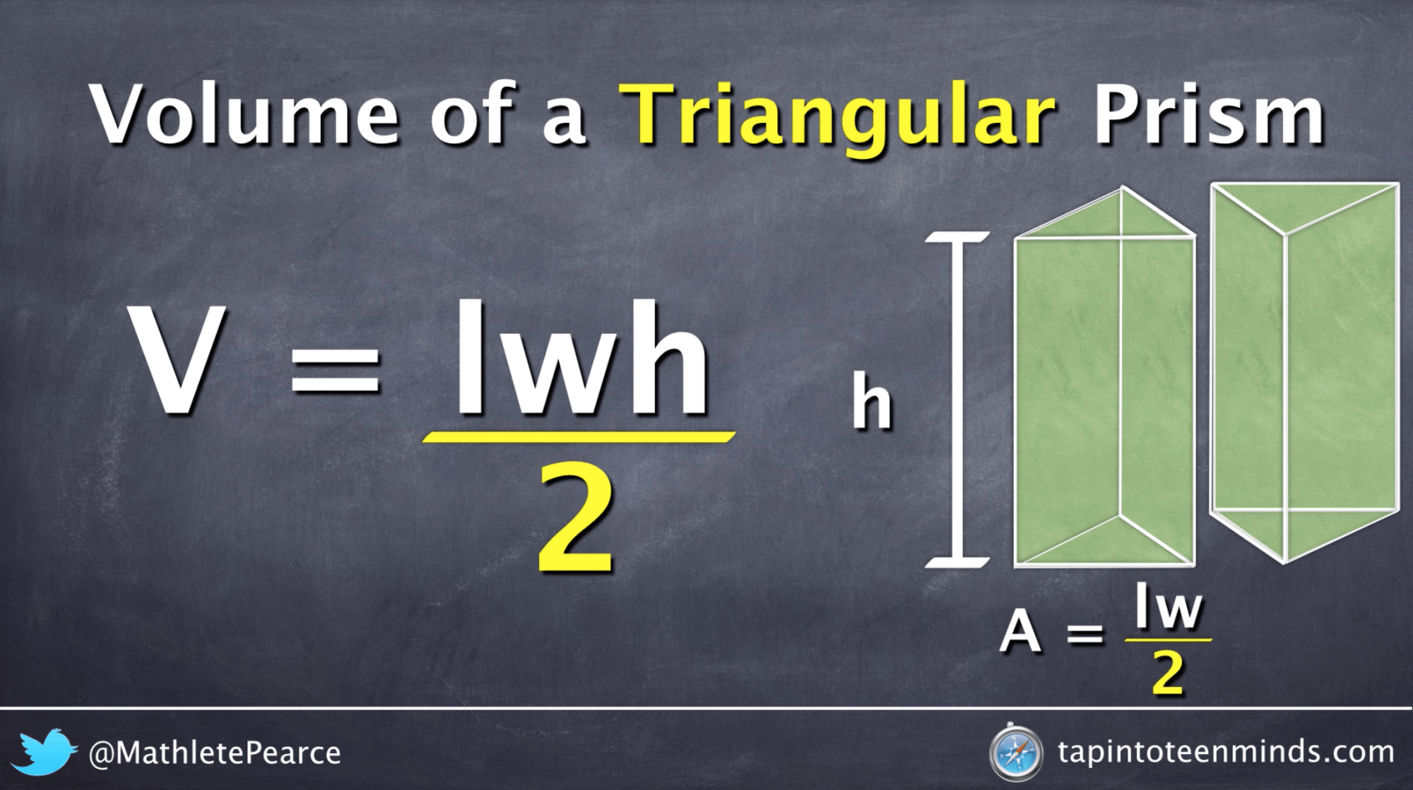 How to Find th e Volume of a Triangular Prism Starting With Area of the Base