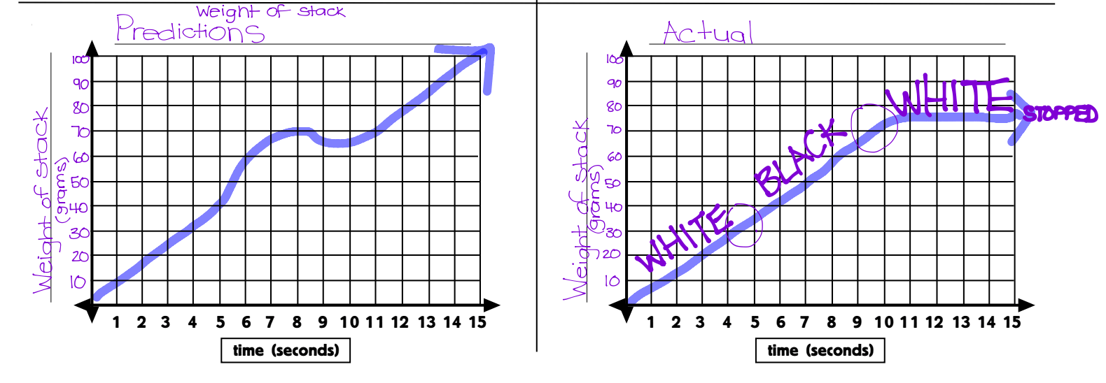 Lauren Student Work Sample Graphing Stories