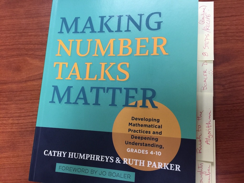 Making Number Talks Matter - Book Cover 1024