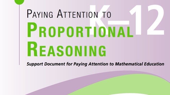 Paying Attention to Proportional Reasoning Document