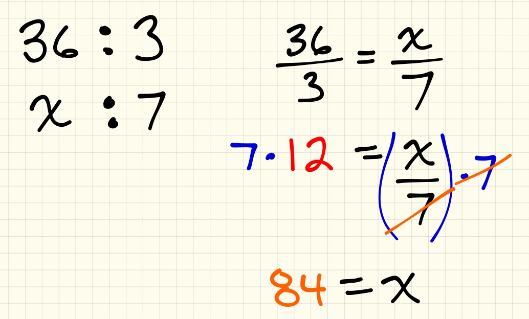 Scenario 3 - How many doughnuts in 7 boxes - proportion