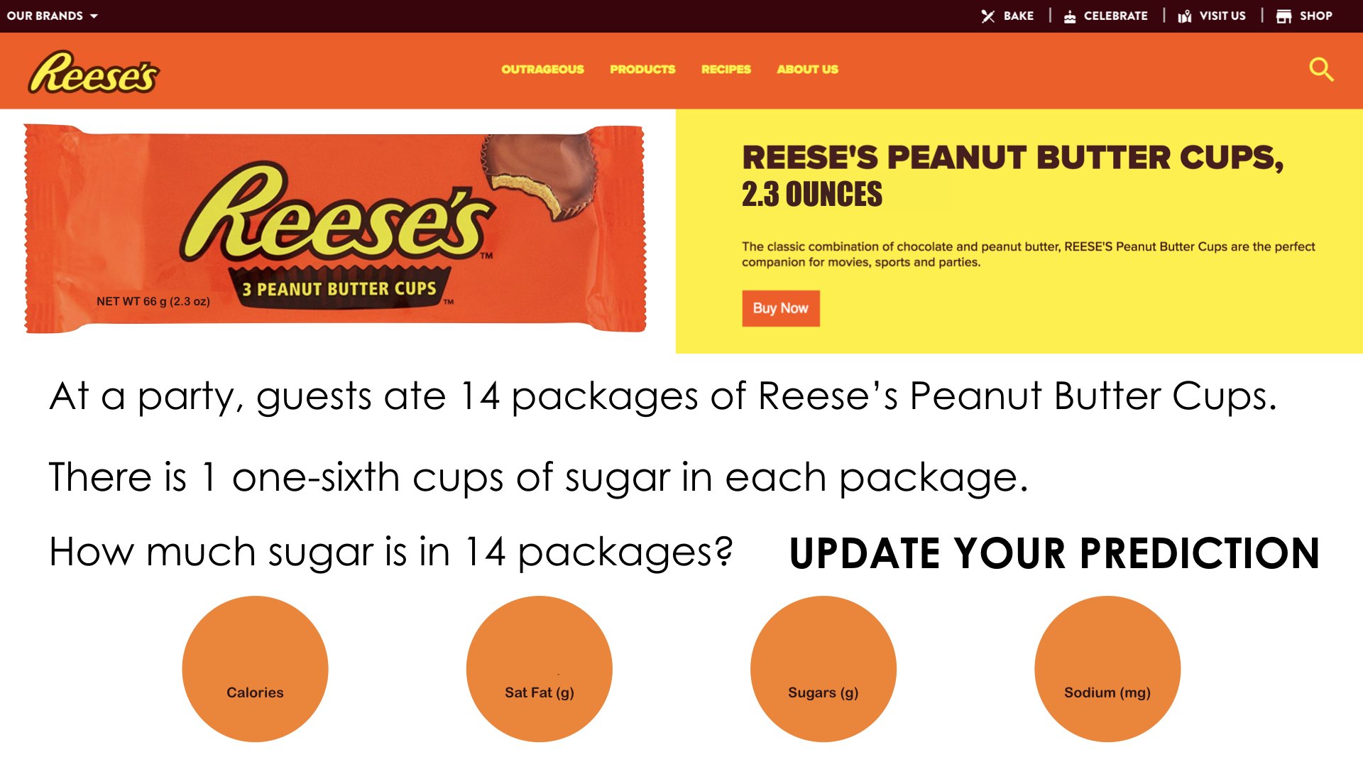 Why The Unit of Measure Matters.002 - Reeses 3 Act Task With Unit Fraction Language