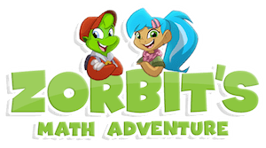 Zorbits Math Adventure Logo