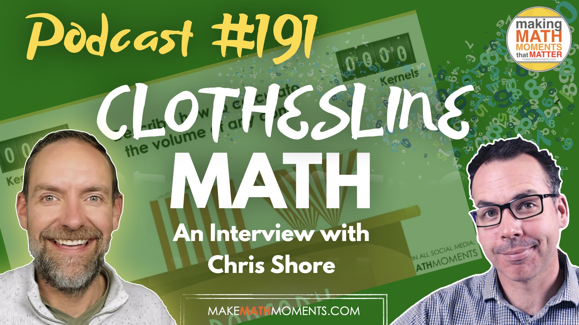 Episode 191: Clothesline Math – An Interview With Chris Shore