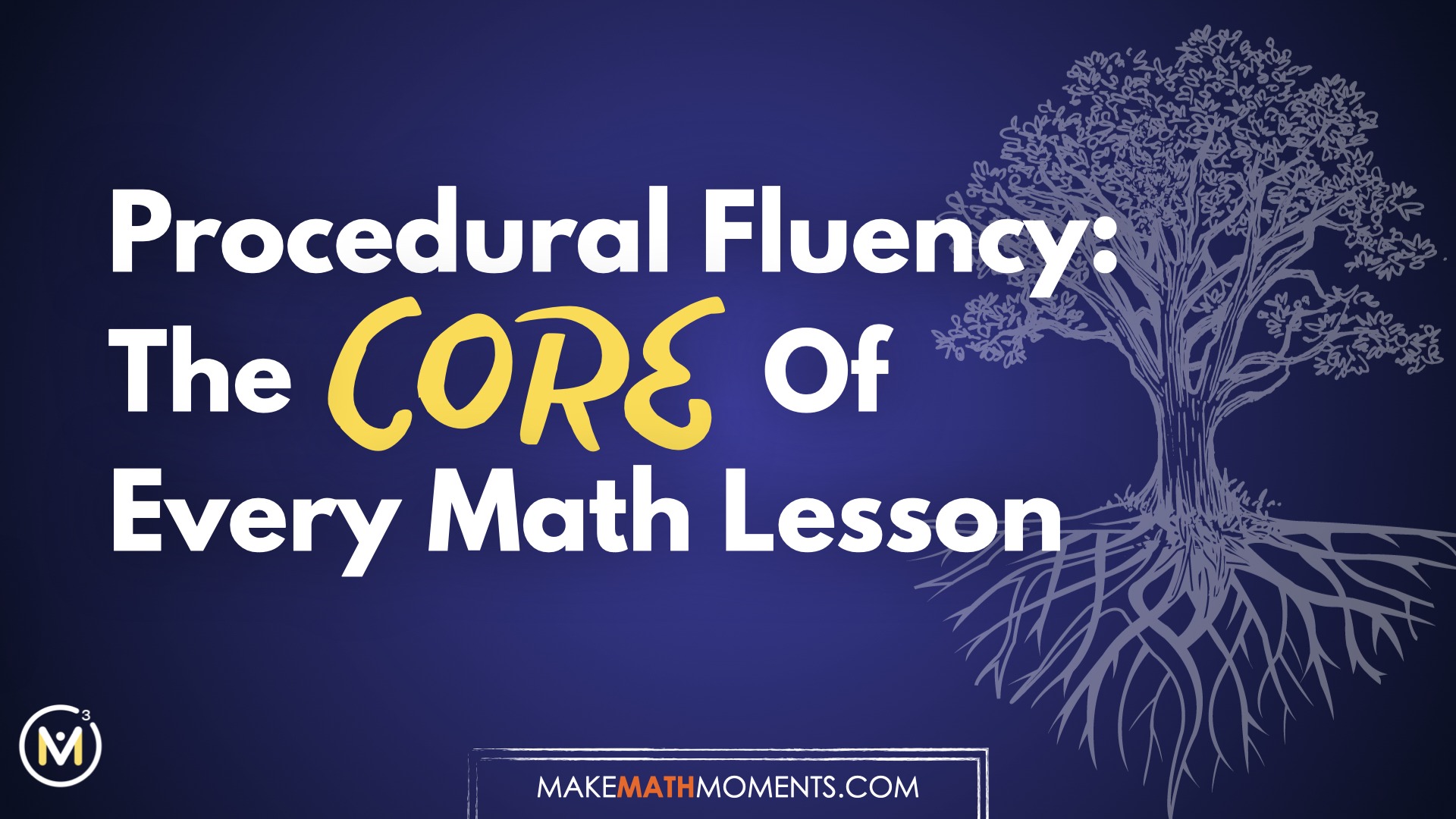 Procedural Fluency The Core Of Math Lessons Math Moments