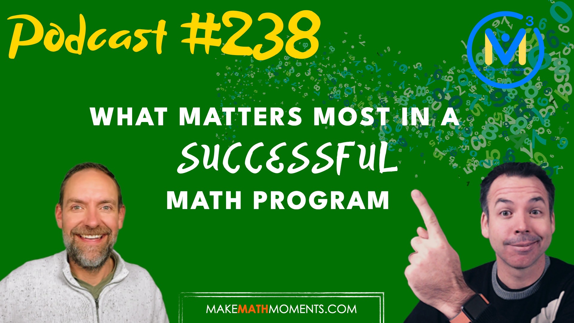 Episode 238: What Matters Most In A Successful Math Program