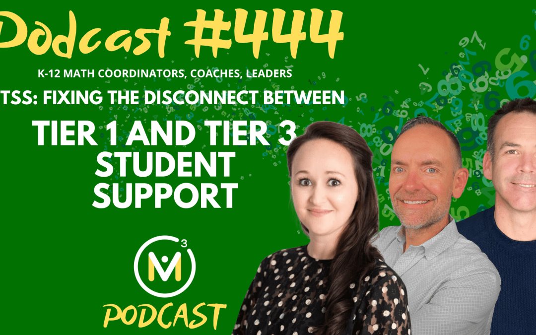 Episode #444: MTSS: Fixing the Disconnect Between Tier 1 and Tier 3 Student Support