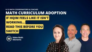 Before switching curriculum