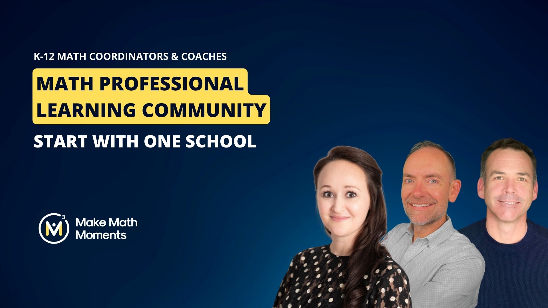 Math Professional Learning Community: Start With One School professional learning community